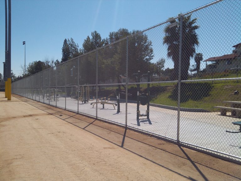 Ballpark Chain Link Fence